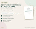 Prüfungsverfahren Simulator Pflege – 12 Examensfälle mit Lösungen – digitales Produkt von COOVIA