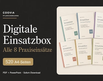 Digitale Einsatzbox für die Pflegeausbildung – digitales Produkt von COOVIA