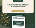 Geriatrische Pflege Lernkarten PDF – digitales Produkt von COOVIA