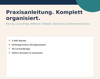 Praxisanleiter Komplettpaket Pflege PDF – digitales Produkt von COOVIA