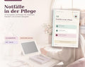Notfälle in der Pflege – 18 Lernkarten als PDF für Ausbildung und Praxis – digitales Produkt von COOVIA