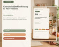 Gesundheitsförderung & Prävention Lernkarten PDF – digitales Produkt von COOVIA