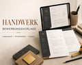 Bewerbungsvorlage Handwerk – Lebenslauf, Anschreiben & Bewerbungs-Kompass – digitales Produkt von COOVIA