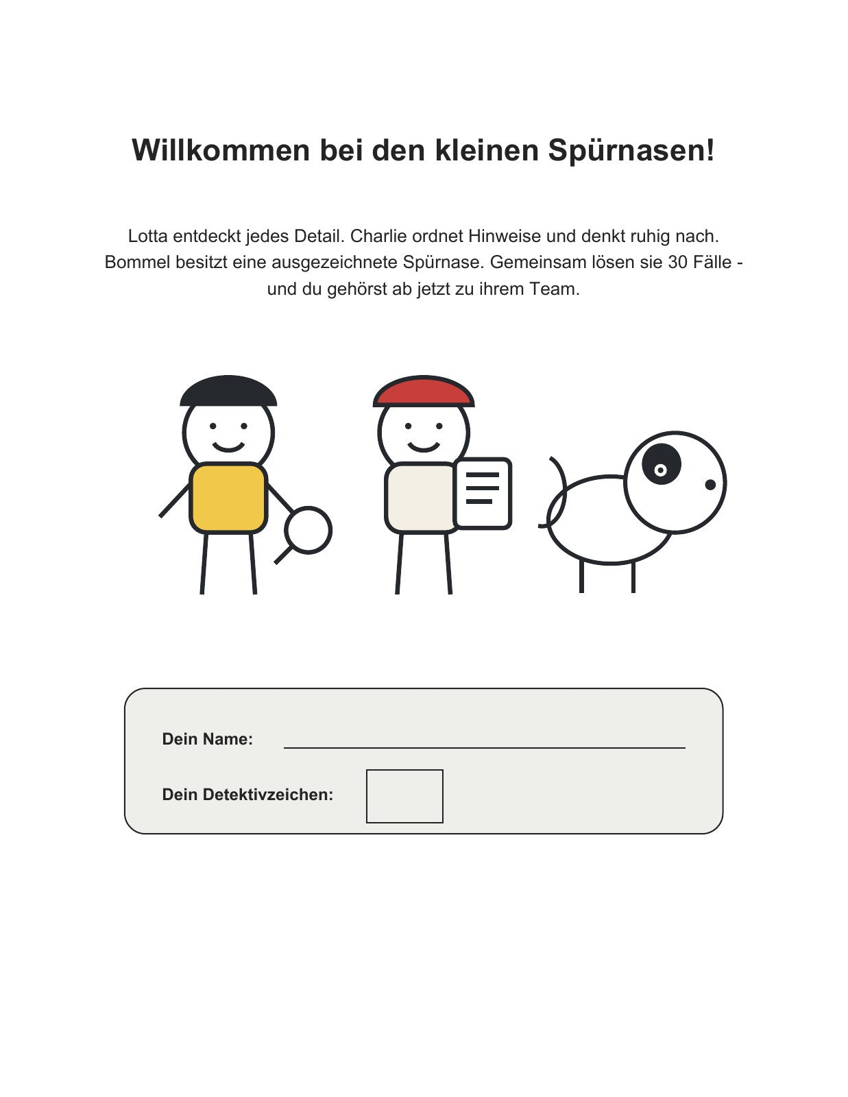 10-Minuten-Leserätsel 6-8 Jahre