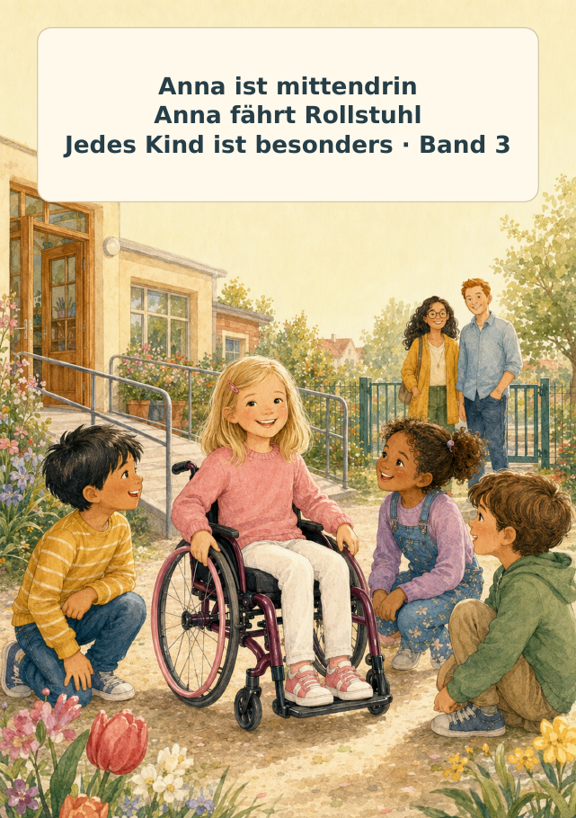 Anna ist mittendrin – Kinderbuch über Inklusion als PDF