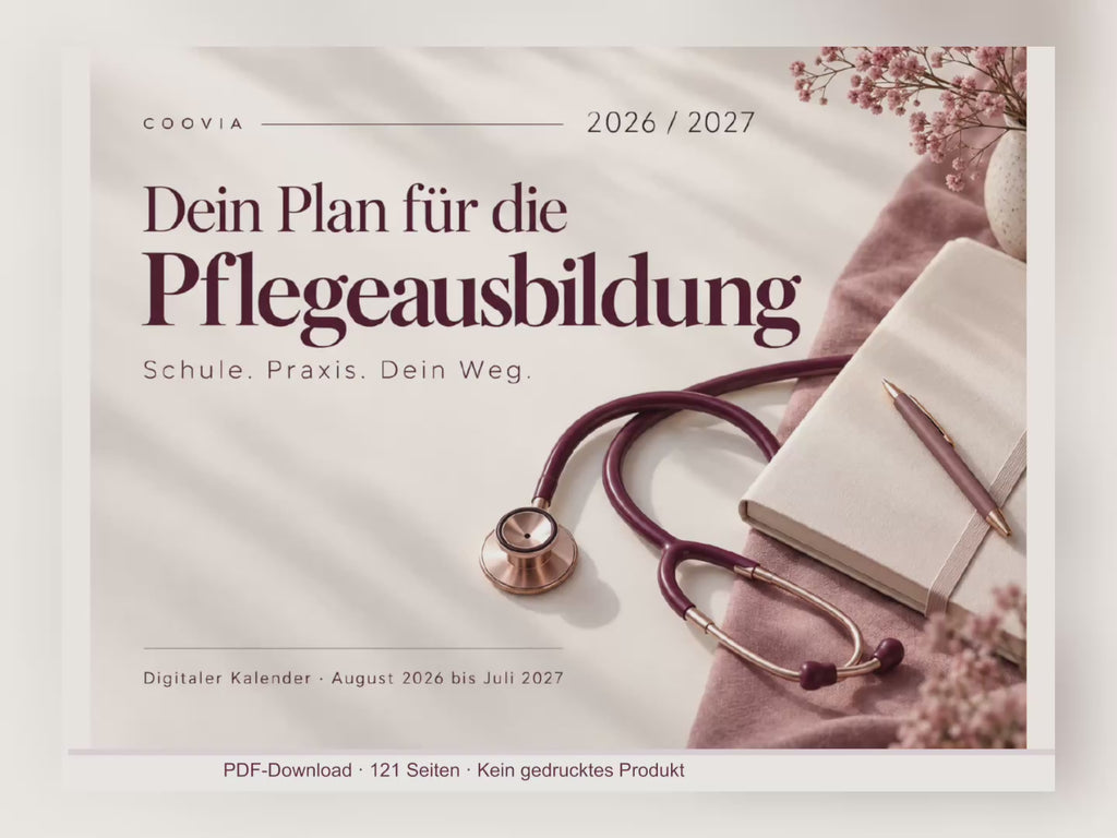 Digitaler Pflege-Ausbildungsplaner 2026/2027